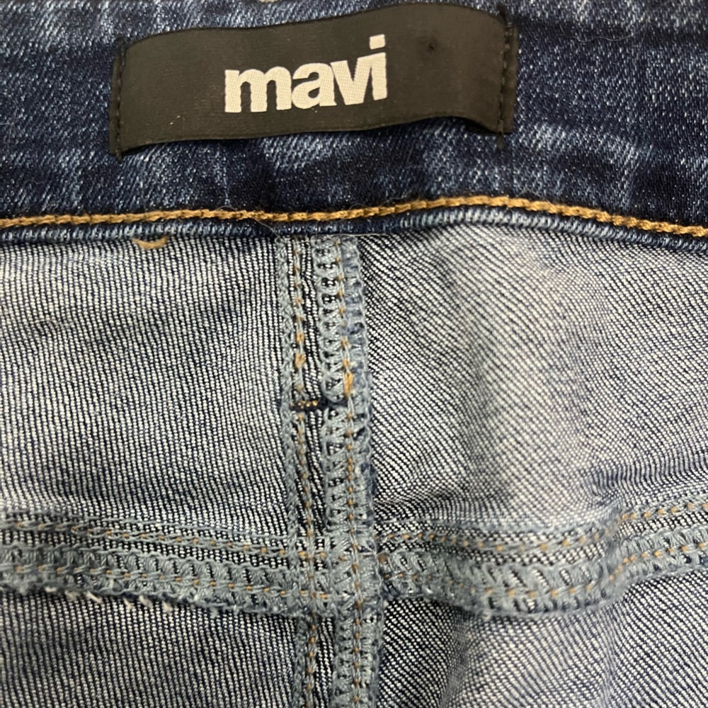 Mavi Zach Straight Leg Jeans Men’s‎ 38x32 Blue Medium Wash Stretch Denim - Picture 3 of 6